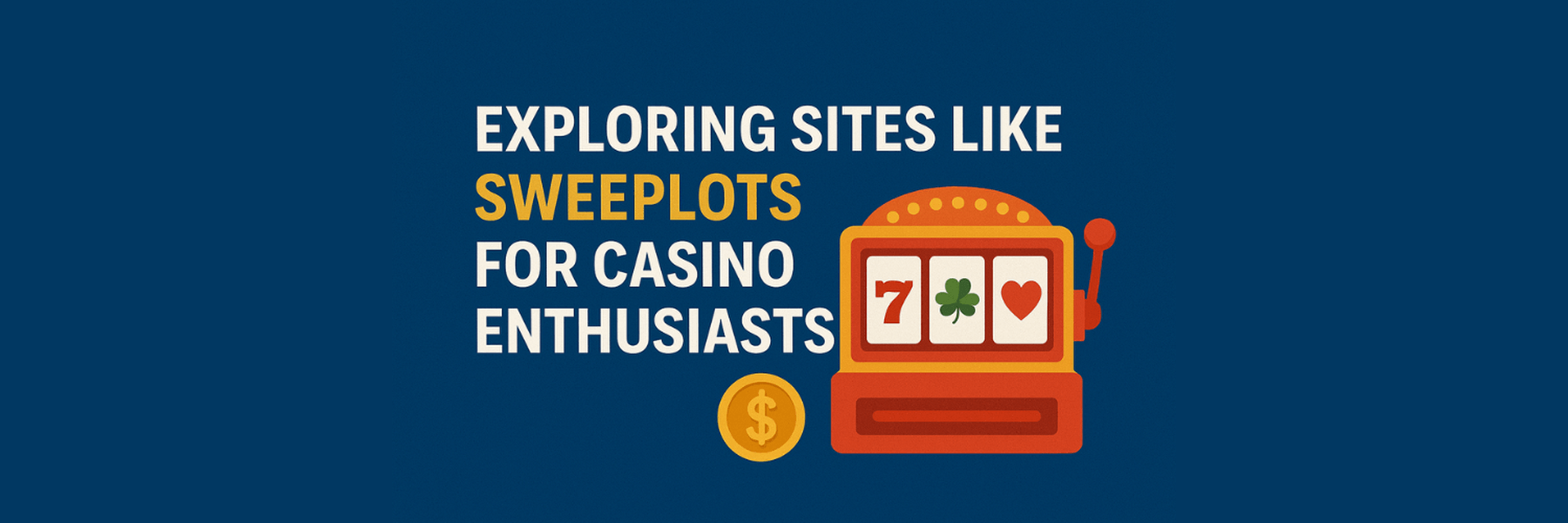 Uncover the best alternatives to Sweepslots with our guide to top sweepstakes casinos. Enjoy safe, legal gaming with real cash prizes.