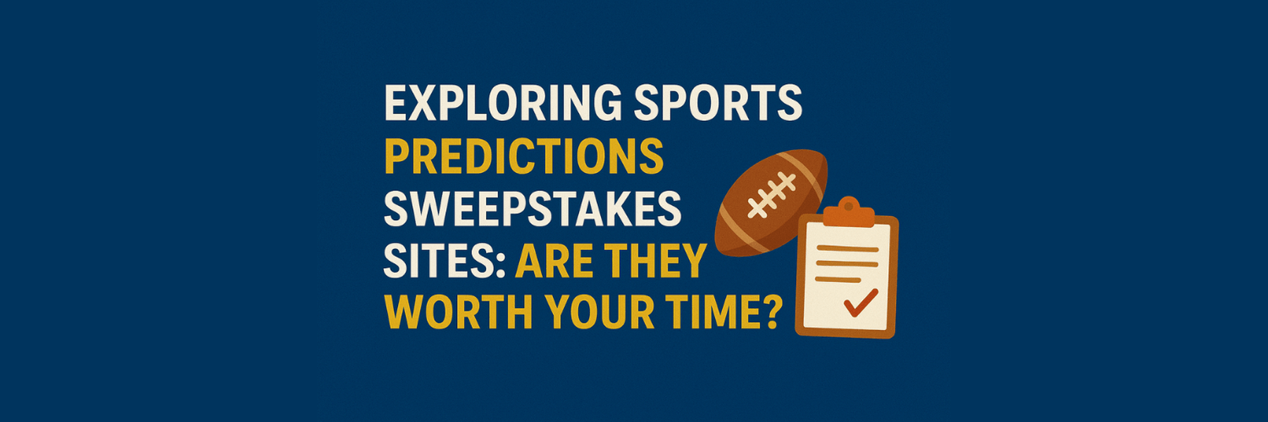 Discover sports predictions sweepstakes sites, how they work, and tips for participating. Find out if they're worth your time.